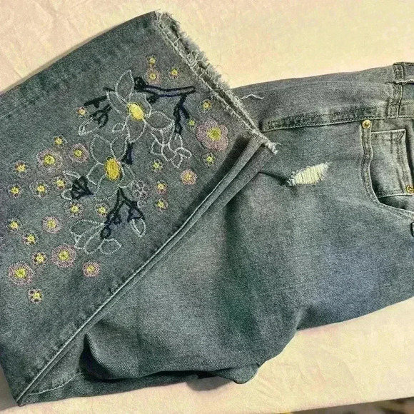 Seven 7 jeans wide-leg crop pant—ankle straight - Picture 4 of 9